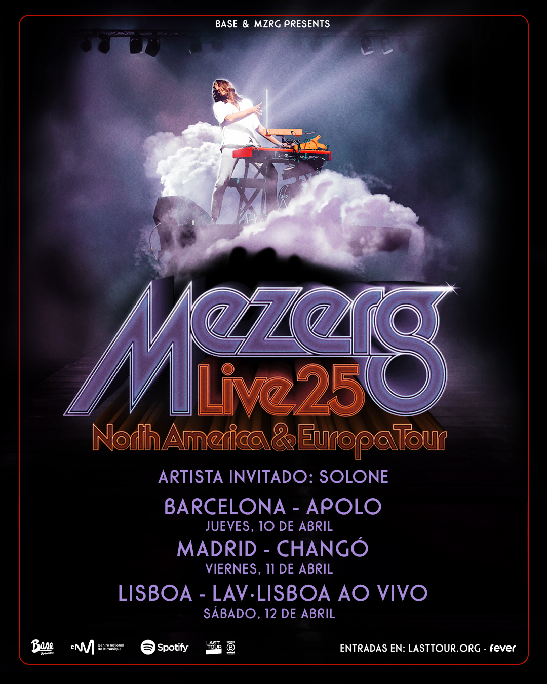Mezerg anuncia conciertos en Barcelona, Madrid y también Lisboa