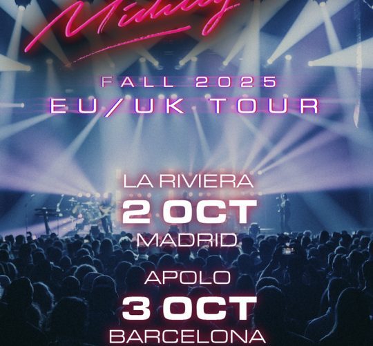 The Midnight regresa a España con dos conciertos como parte de su esperada gira internacional el próximo mes de octubre en Madrid y Barcelona