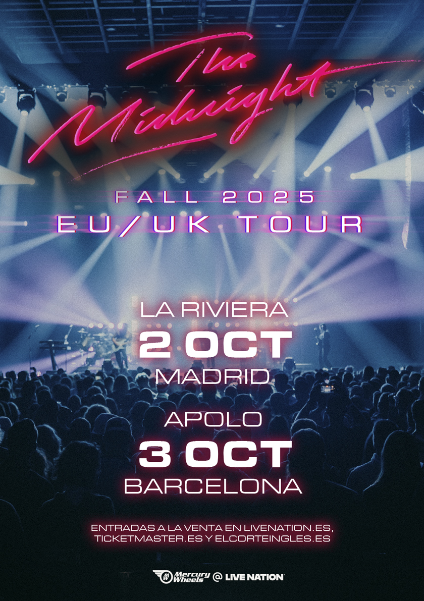 The Midnight regresa a España con dos conciertos como parte de su esperada gira internacional el próximo mes de octubre en Madrid y Barcelona