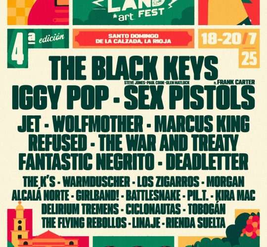 Rockland Fest 2025 desvela su cartel completo con la incorporación de The Black Keys, Marcus King, Fantastic Negrito, Girlband! y Warmduscher