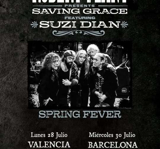 Robert Plant anuncia su regreso a nuestro país con dos conciertos en Valencia (Auditori de Les Arts) y Barcelona (Gran Teatre del Liceu)