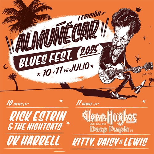 Los próximos días 10 y 11 de julio se celebrará la primera edición del Almuñécar Blues Fest, con Glenn Hughes como principal reclamo de cartel