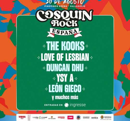 Cosquín Rock España vuelve a Valladolid con una segunda edición que se celebrará el 30 de agosto en de este 2025 en el Pingüinos Arena.