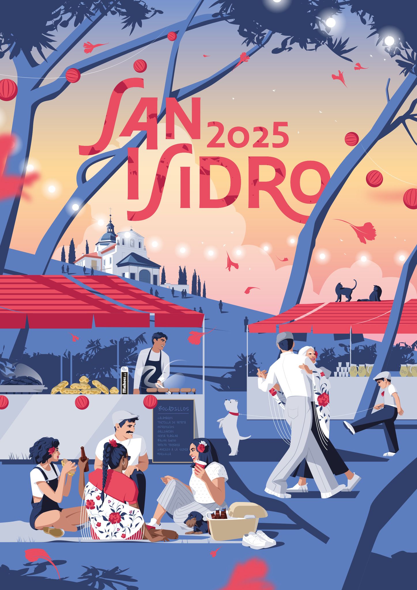 Programación de conciertos de las Fiestas de san Isidro 2025 en Madrid