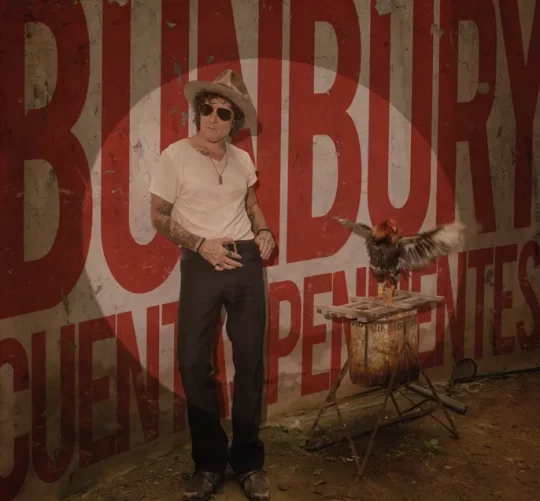 Bunbury publica este viernes su nuevo disco, 'Cuentas pendientes', un trabajo anticipado por sencillos como 'Las chingadas ganas de llorar'.