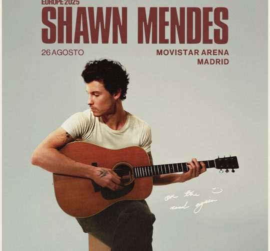 Shawn Mendes anuncia un único concierto en España dentro de su próxima gira, que tendrá lugar el martes 26 de agosto en el Movistar Arena de Madrid