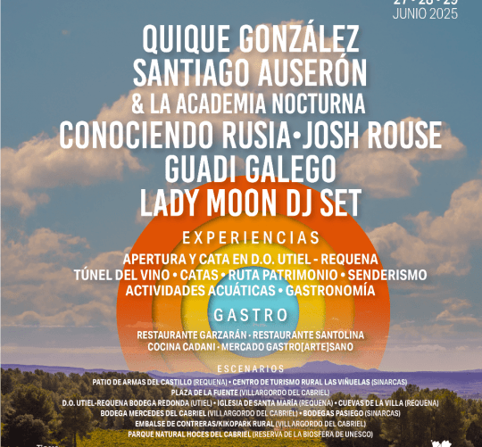 El Tierra Bobal Fest anuncia el cartel completo de su tercera edición, que tendrá lugar en los primeros compases del verano de este 2025