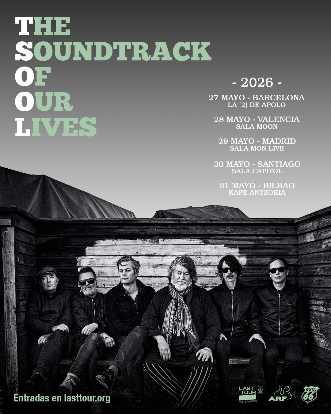 The Soundtrack of Our Lives anuncian gira española y regresan a nuestro país por primera vez tras su reunificación en el Azkena Festival 2023