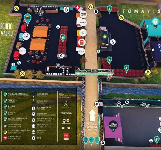 Ya tenemos disponible toda la información del Tomavistas 2025 en lo tocante a accesos, plano y toda la información práctica necesario.