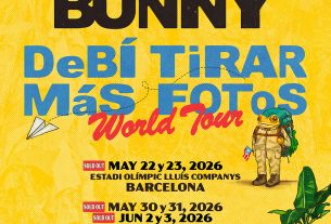 Bad Bunny dará ocho conciertos en el Metropolitano y dos en el Olímpic