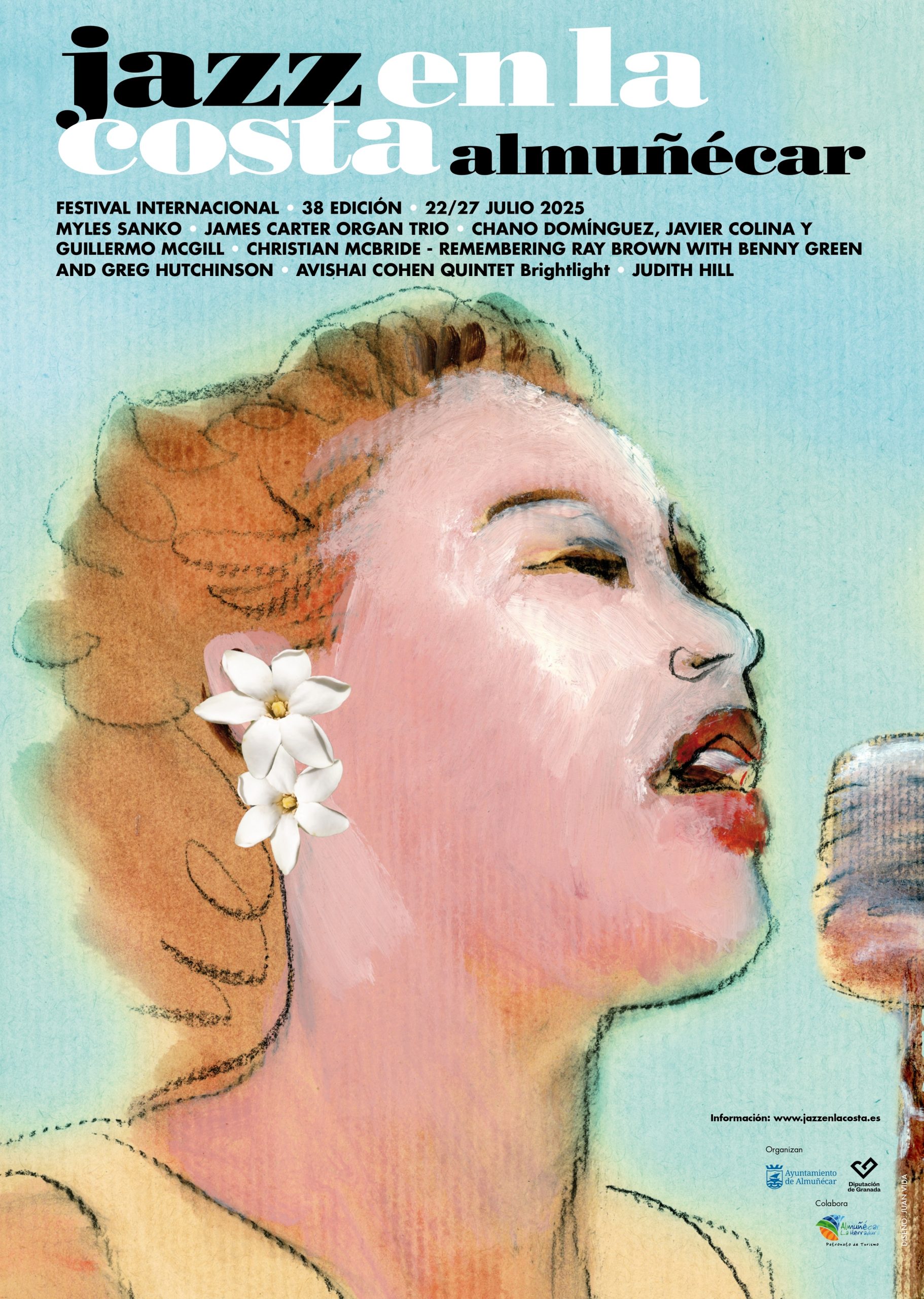 Jazz en la costa, uno de los encuentros del género más veteranos de Europa, presenta el cartel de su 38 edición, en julio en Almuñécar.