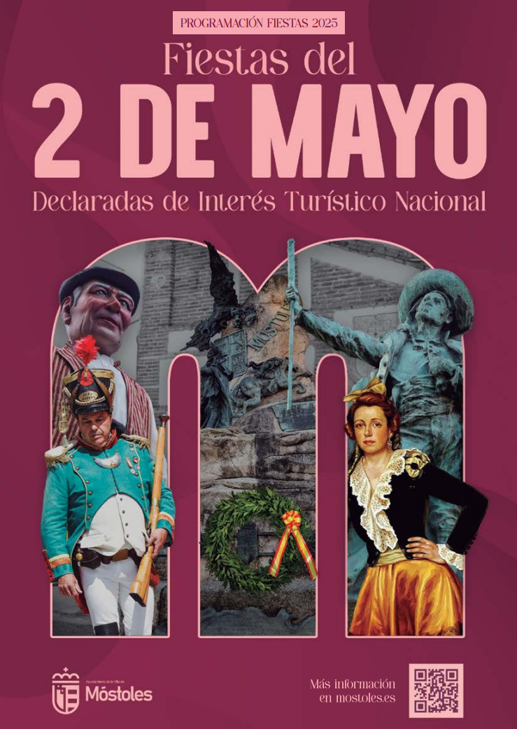 Programación de las Fiestas del 2 de mayo de 2025 en Móstoles