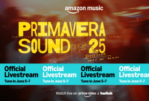 Del 5 al 7 de junio la comunidad Primavera se reunirá en Barcelona y en todo el mundo en torno al streaming oficial en vivo de Amazon Music