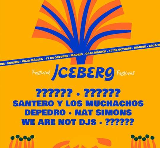 Madrid da la bienvenida a un nuevo festival, Iceberg Fest, que se celebrará el día 17 de octubre en el amplio recinto de La Caja Mágica.