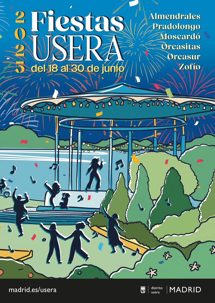 Usera ultima los preparativos de las fiestas del distrito, del 18 al 30 de junio de este 2025 con conciertos y muchas más actividades varias