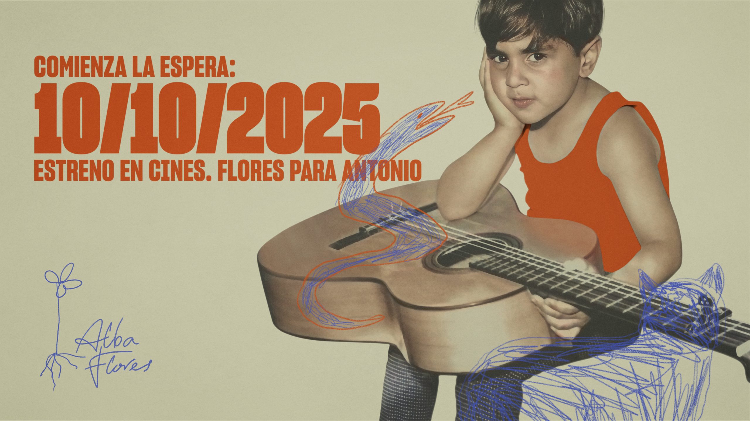 'Flores para Antonio', la película documental que recorre la vida y la obra de Antonio Flores, se estrenará en cines el próximo 10 de octubre