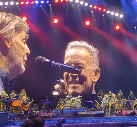 Bruce Springsteen y Paul McCartney juntos en concierto en Liverpool