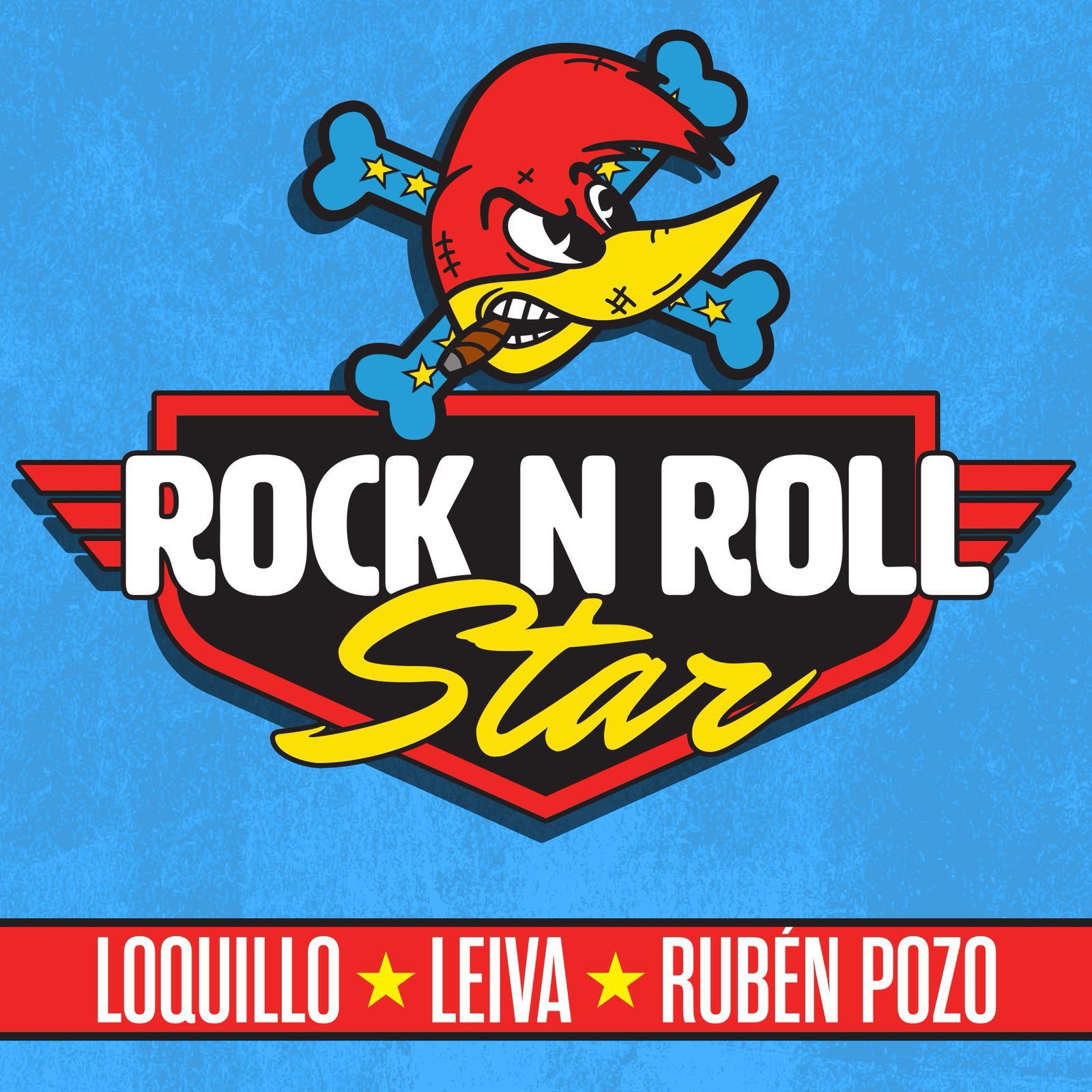 Loquillo presenta 'Rock & Roll Star' de la mano de Leiva y Rubén Pozo (fundadores y líderes de Pereza, de nuevo juntos para la ocasión)