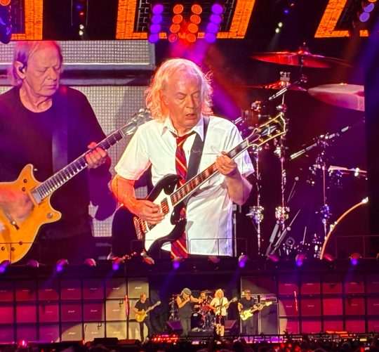 AC/DC en el Estadio Metropolitano de Madrid el 16 de julio de 2025