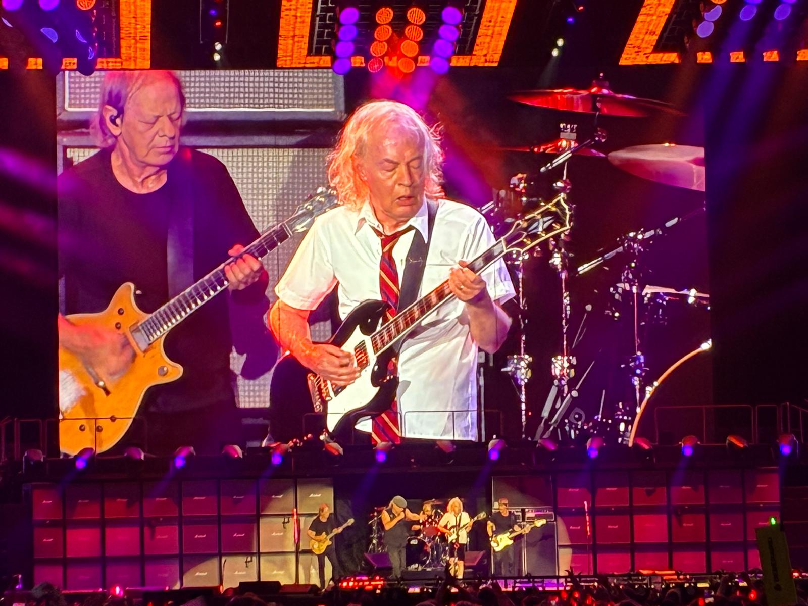AC/DC en el Estadio Metropolitano de Madrid el 16 de julio de 2025
