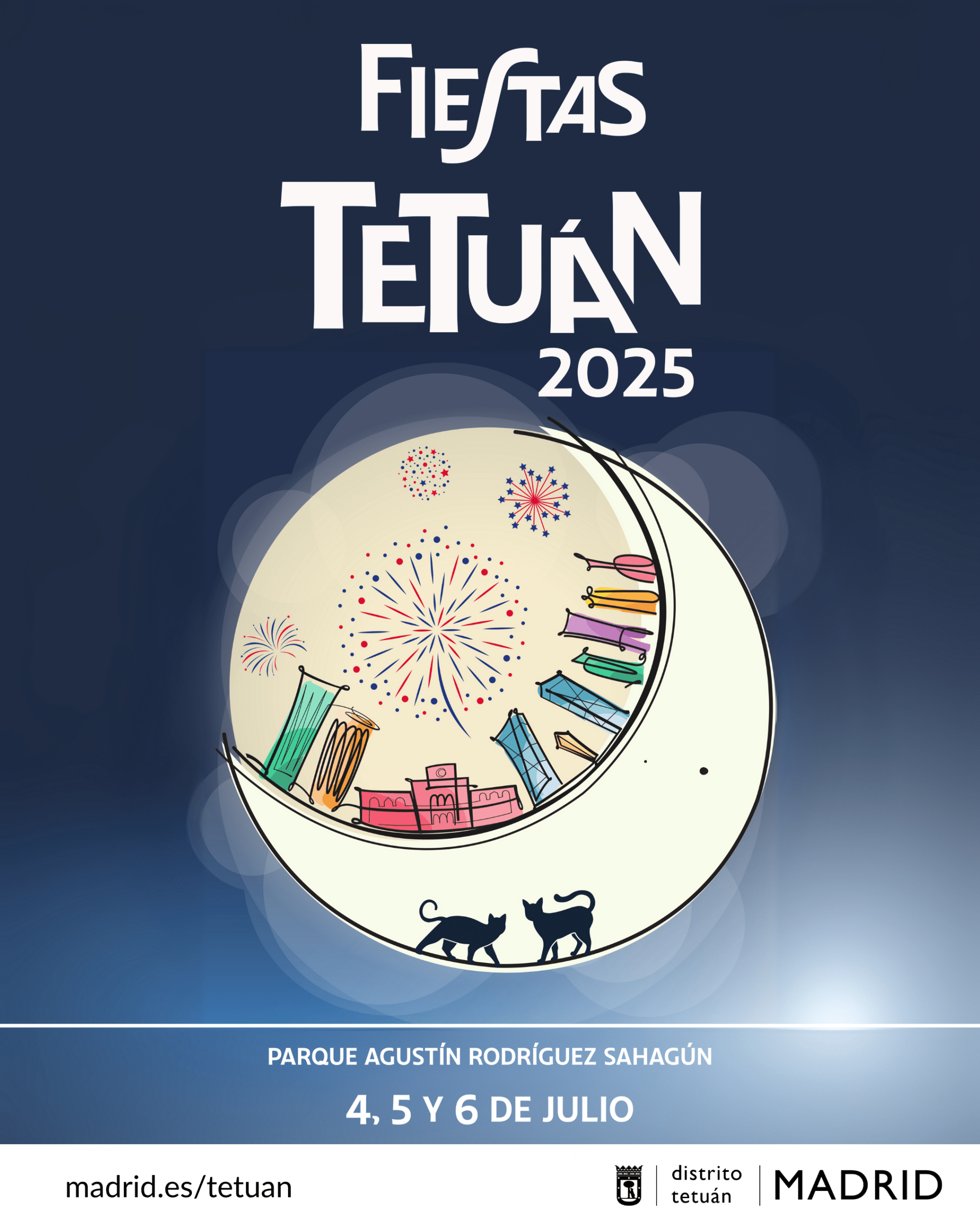 Las Fiestas de Tetuán 2025 se celebran del 4 al 6 de julio, con conciertos, actividades infantiles y competiciones deportivas para todos