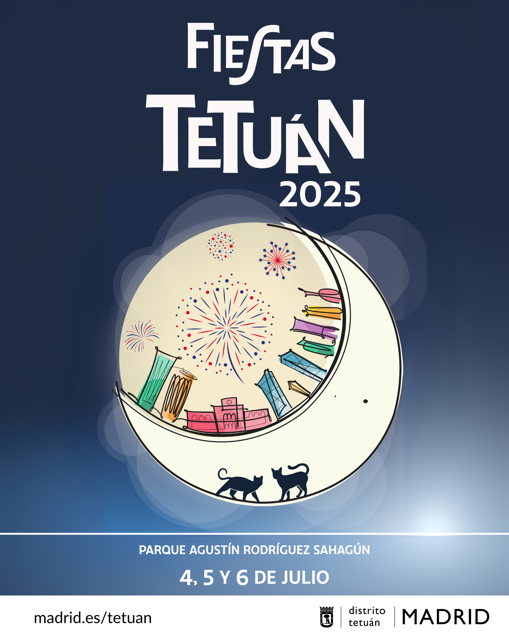 Las Fiestas de Tetuán 2025 se celebran del 4 al 6 de julio, con conciertos, actividades infantiles y competiciones deportivas para todos