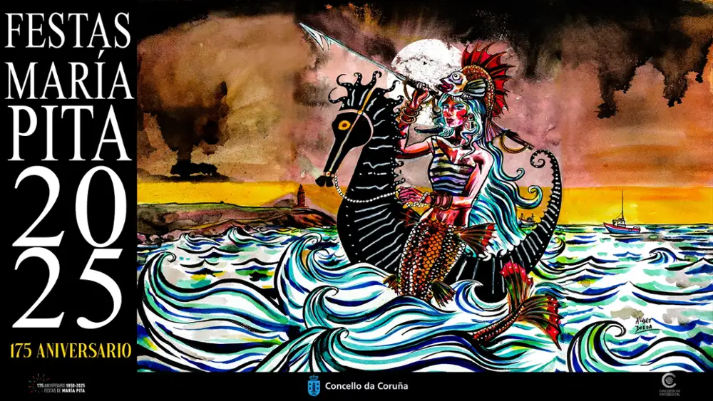Programación de las Fiestas de María Pita 2025 en A Coruña, con conciertos gratuitos y multitud de propuestas culturales en diversos espacios