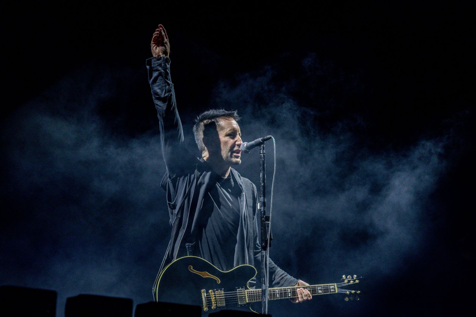 Trent Reznor, de Nine Inch Nails, en el Mad Cool 2025