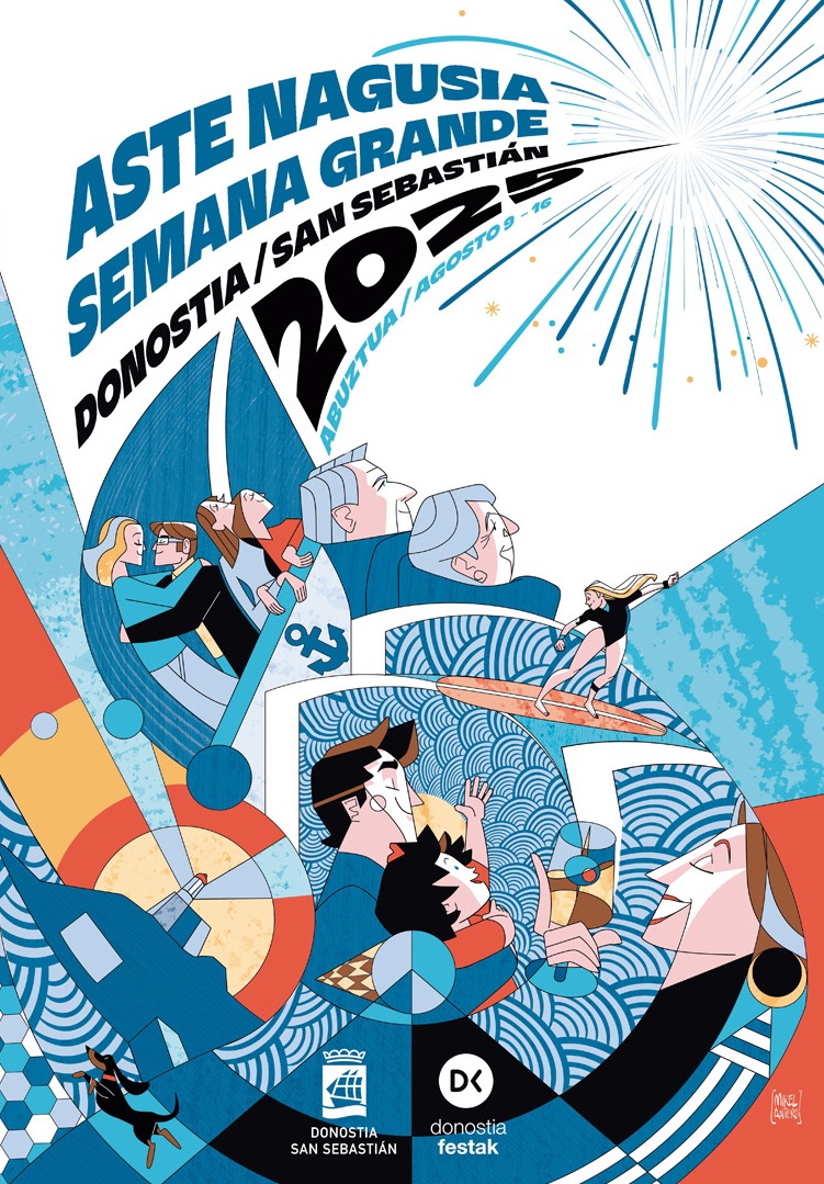 El Ayuntamiento de Donostia ha dado a conocer la programación completa de conciertos del escenario principal de la Semana Grande de este 2025