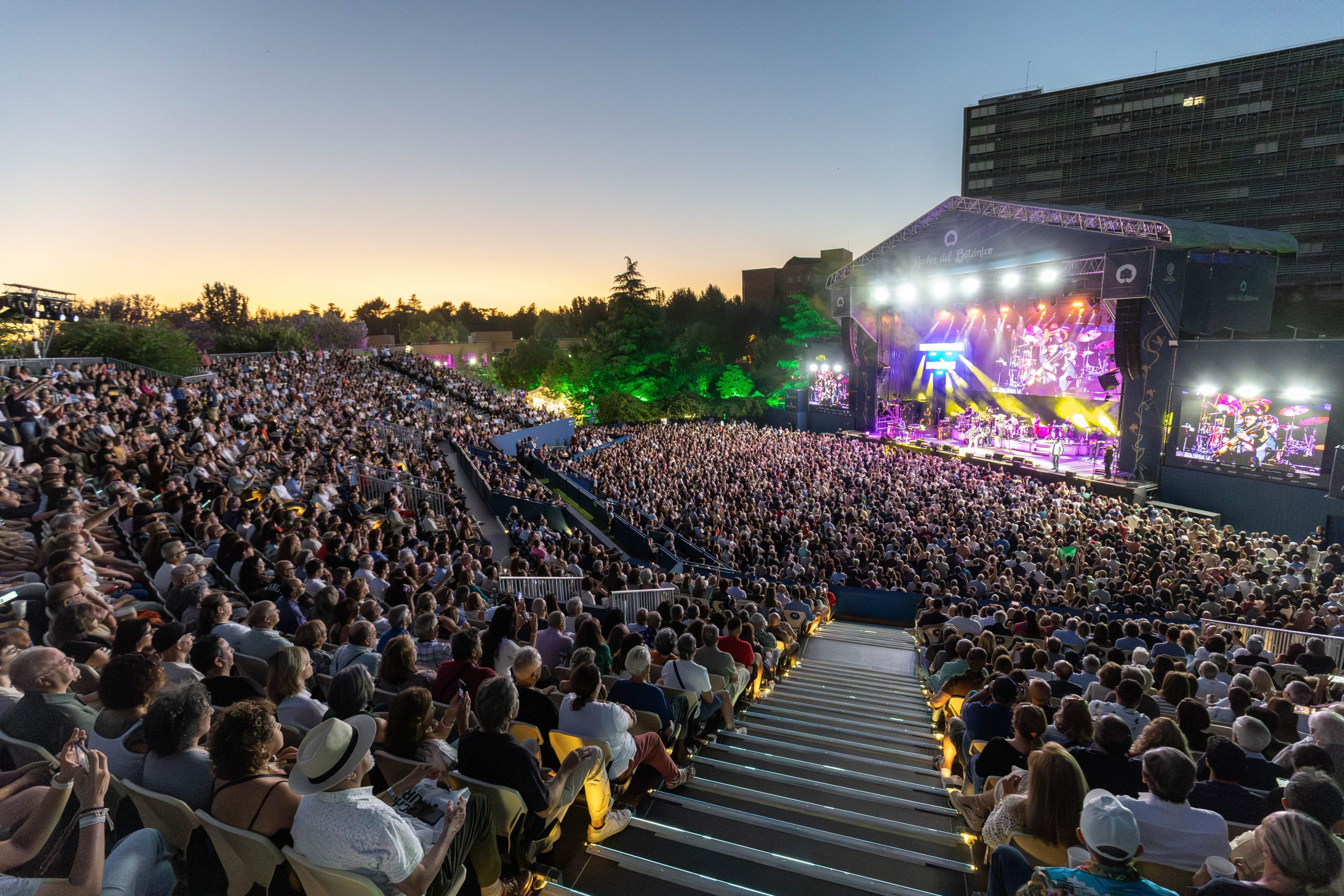 Noches del Botánico 2025 acaba con 185.000 asistentes del 4 de junio al 31 de julio en el Real Jardín Botánico Alfonso XIII de la Complutense