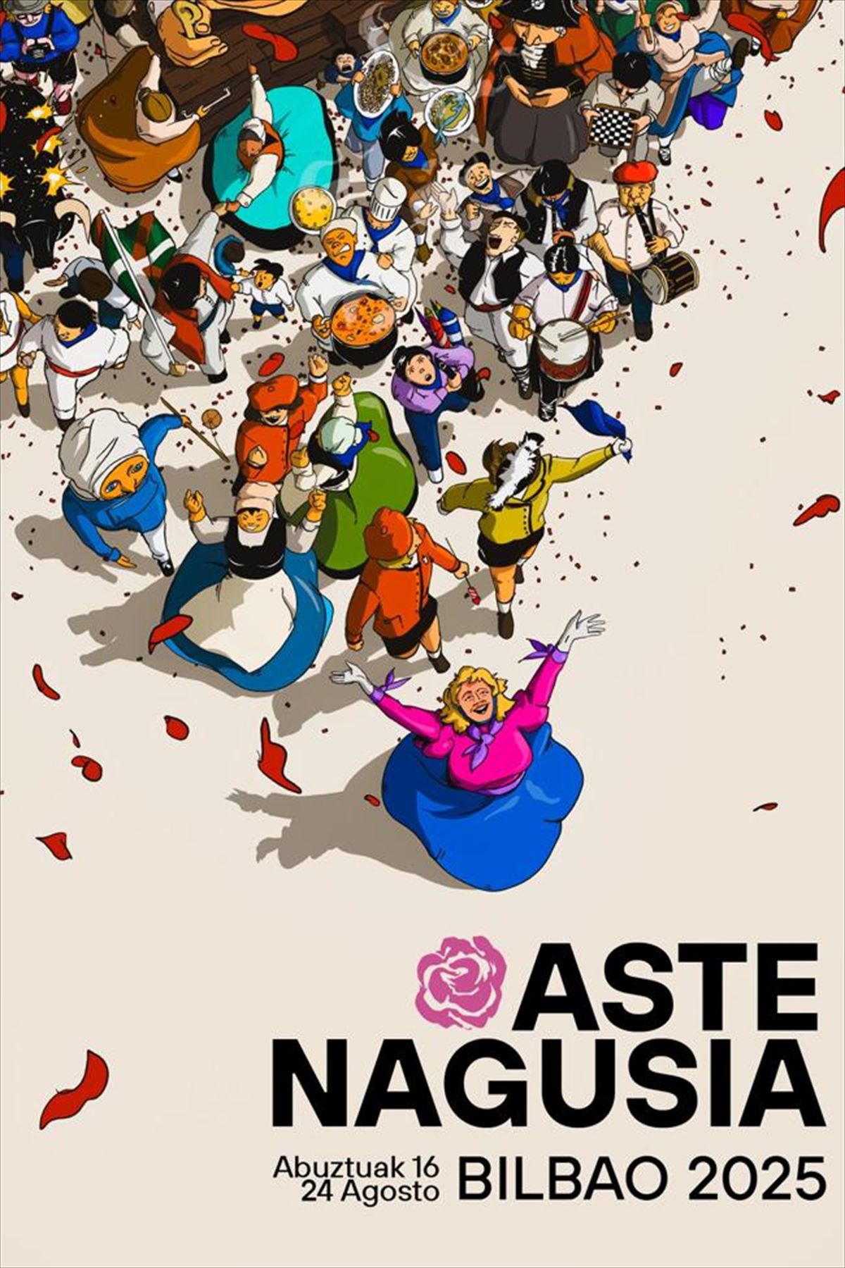 La Semana Grande (Aste Nagusia) de Bilbao 2025 contará con más de un centenar de conciertos gratuitos y aquí puedes consultar los horarios