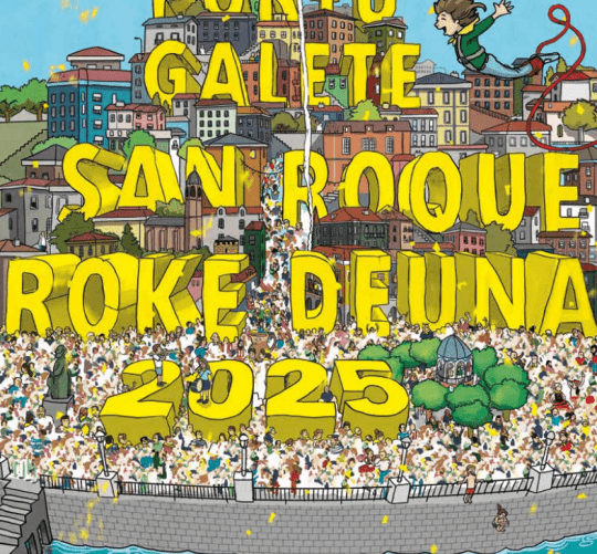 Portugalete se prepara para celebrar ya mismo sus fiestas populares de San Roque 2025 con conciertos y muchas actividades variadas para todos