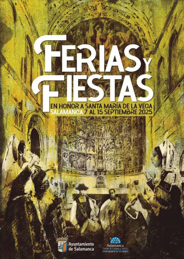 Las Ferias y Fiestas de Salamanca de 2025 se celebrarán del 7 al 15 de septiembre, con conciertos, verbenas y todo tipo espectáculos varios