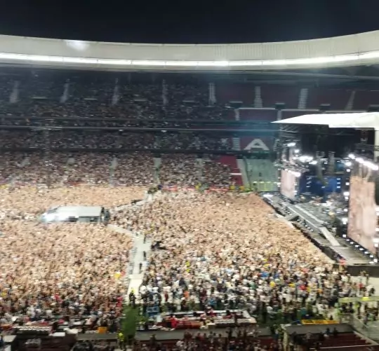 Todas las colas que hicimos en los conciertos