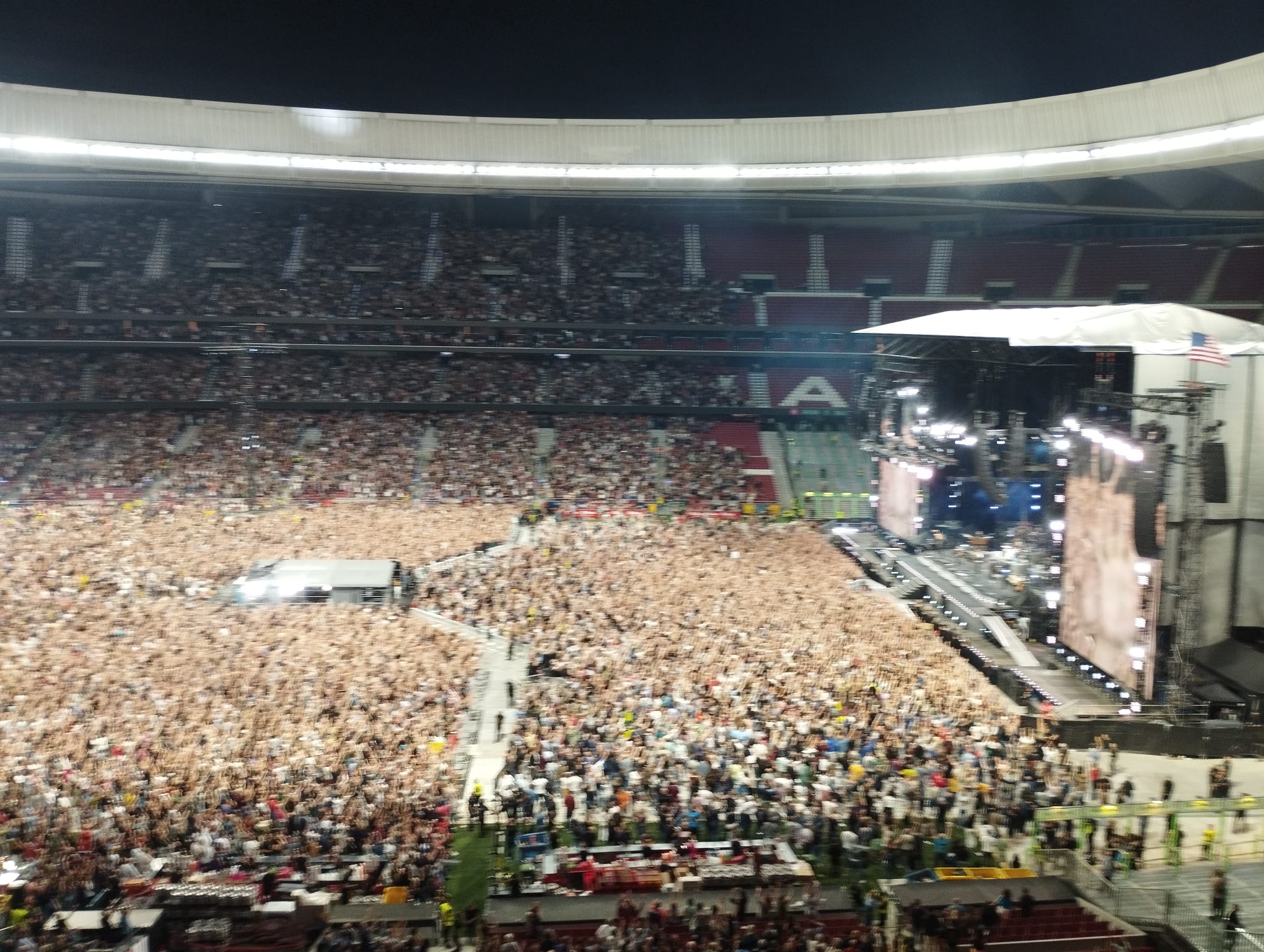 Todas las colas que hicimos en los conciertos