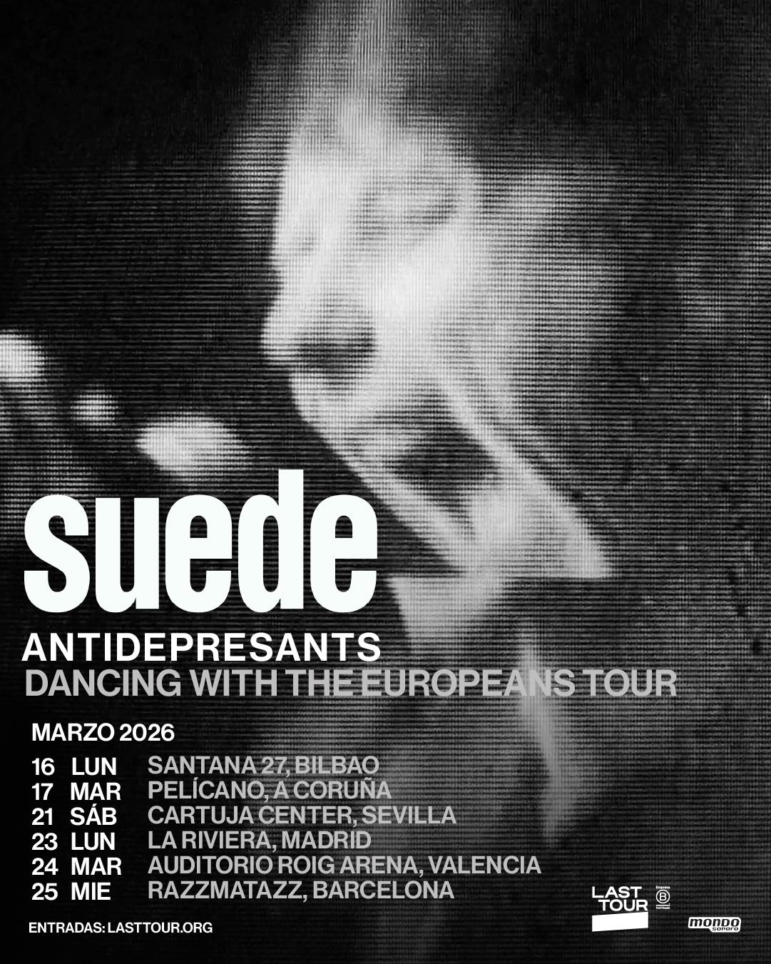 Suede presentará su nuevo disco en una gira española en marzo de 2026 que pasará por Bilbao, Sevilla, A Coruña, Madrid, Valencia y Barcelona