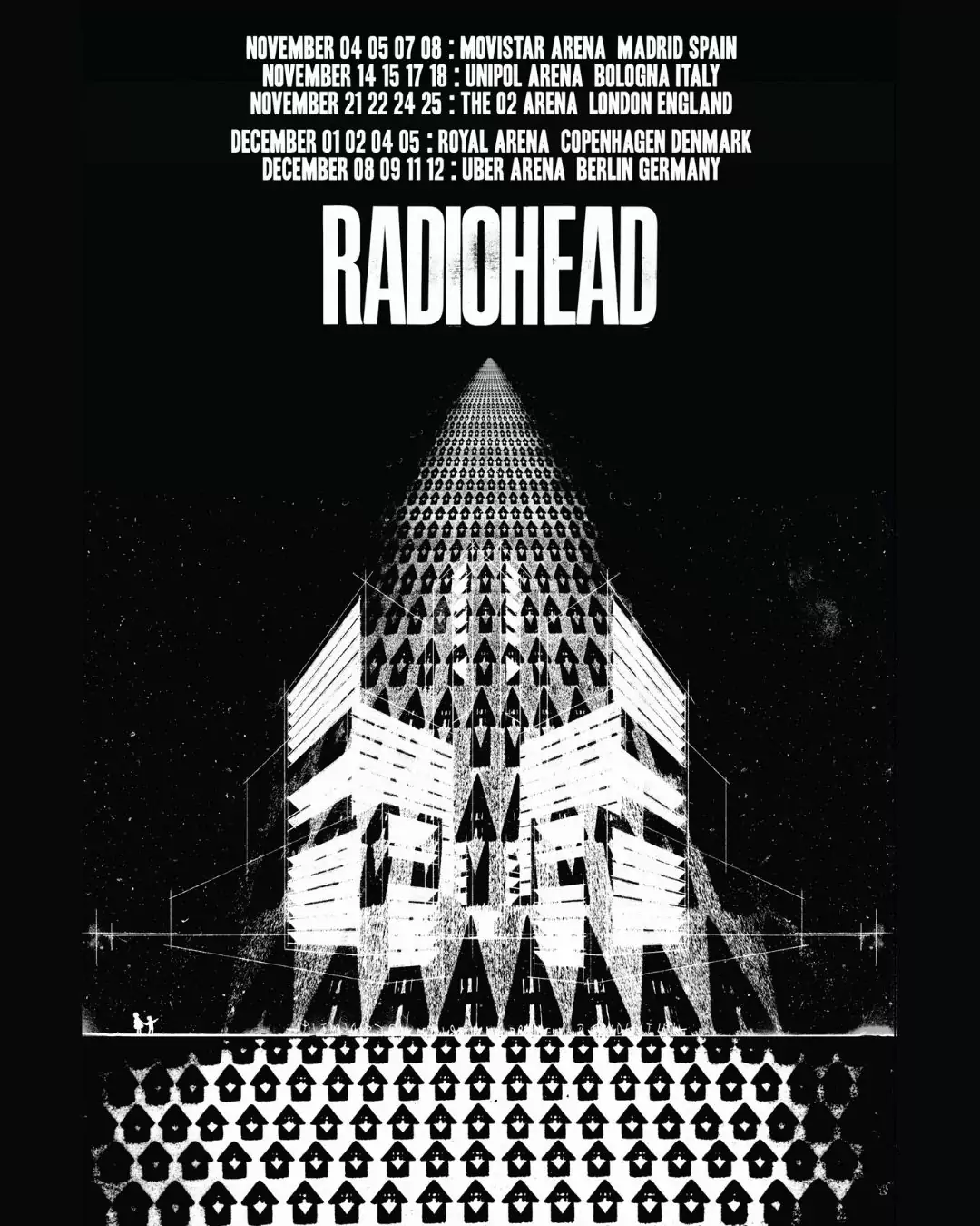 Tras insistentes rumores, Radiohead confirma cuatro conciertos en el Movistar Arena de Madrid para este próximo mes de noviembre de 2025