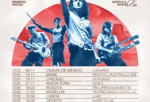 Arde Bogotá anuncia ahora una nueva gira por América y Europa que tendrá lugar en varios países desde noviembre de 2025 hasta mayo de 2026