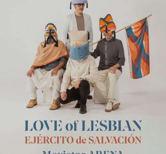 Love of Lesbian aterrizará de nuevo en el Movistar Arena de Madrid de Madrid el próximo 1 de noviembre por tercera vez en su larga carrera