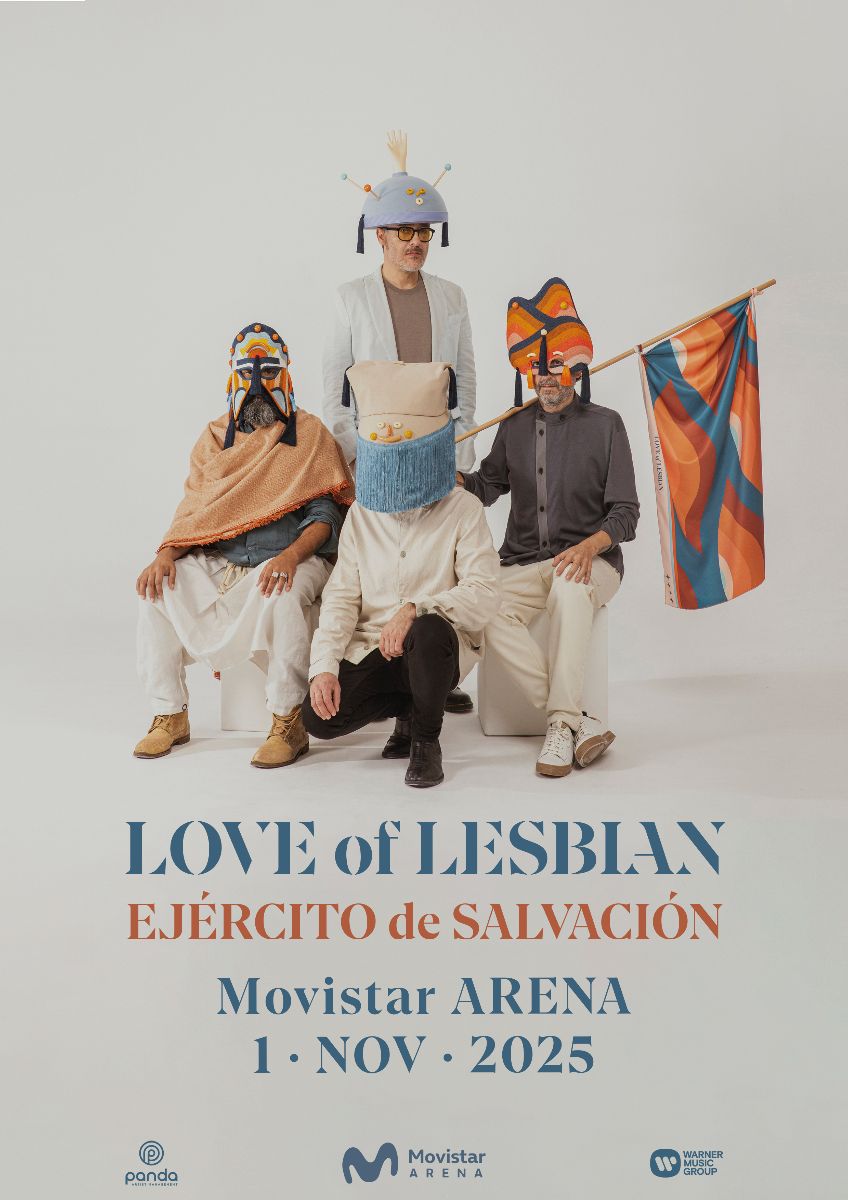 Love of Lesbian aterrizará de nuevo en el Movistar Arena de Madrid de Madrid el próximo 1 de noviembre por tercera vez en su larga carrera