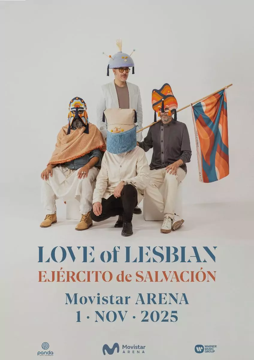 Love of Lesbian aterrizará de nuevo en el Movistar Arena de Madrid de Madrid el próximo 1 de noviembre por tercera vez en su larga carrera