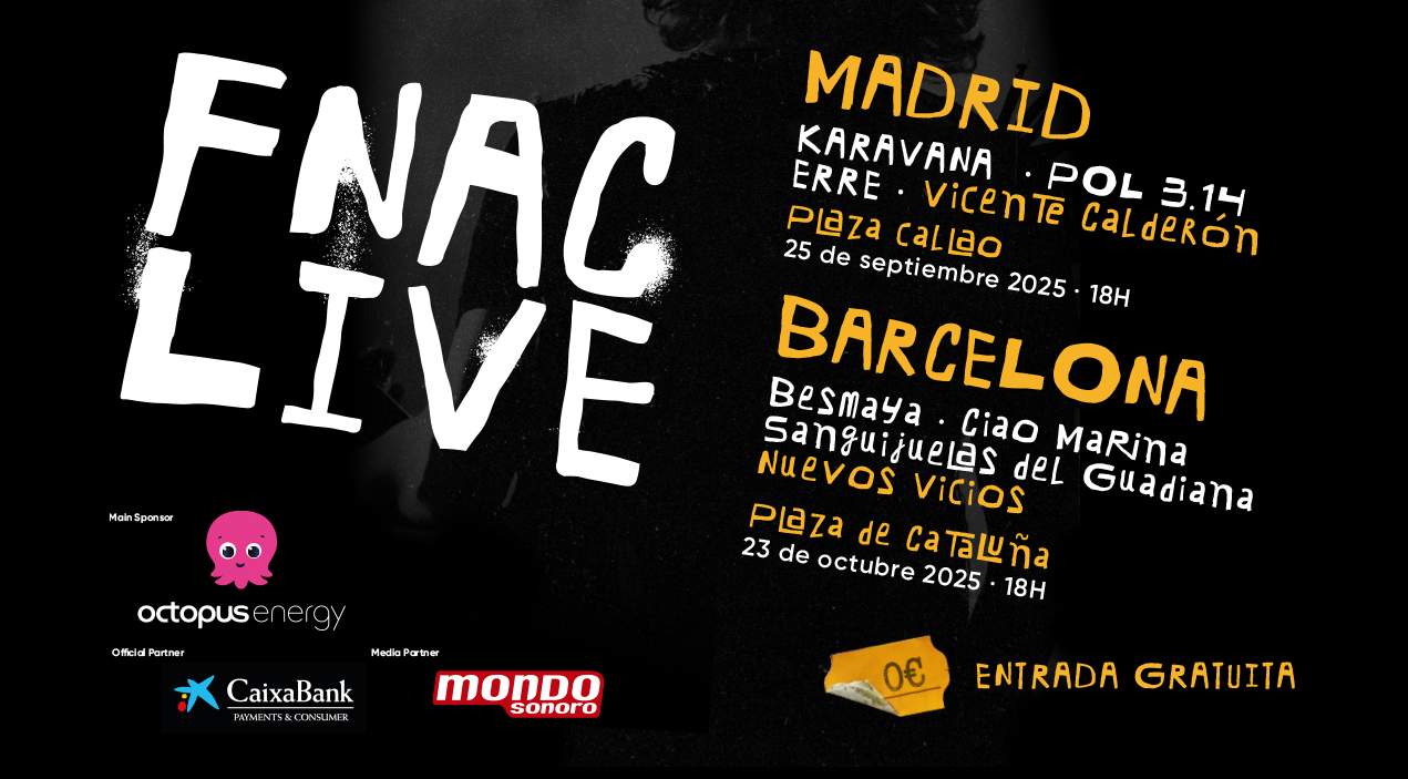 Fnac cerrará el verano con una nueva edición de su tradicional evento musical, Fnac Live, que tendrá lugar este septiembre de 2025 en Madrid y Barcelona.
