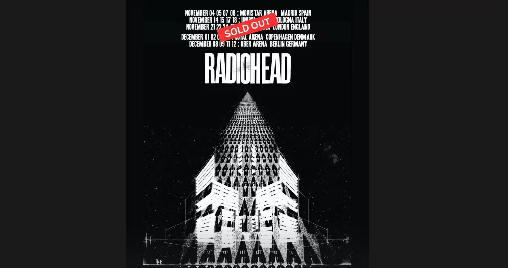 Horarios de los conciertos de Radiohead en Madrid