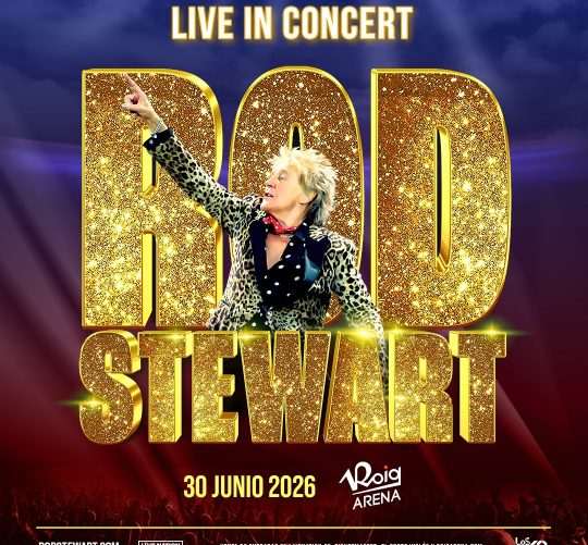 Sir Rod Stewart dará un concierto el próximo 30 de junio en el recién estrenado Roig Arena de Valencia. Las entradas cuestan desde 70 euros