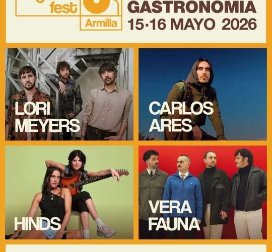 Degusta Fest Armilla 2026, 15 y 16 de mayo en Granada con Lori Meyers, Carlos Ares, Hinds y Vera Fauna. Música, gastronomía y familia