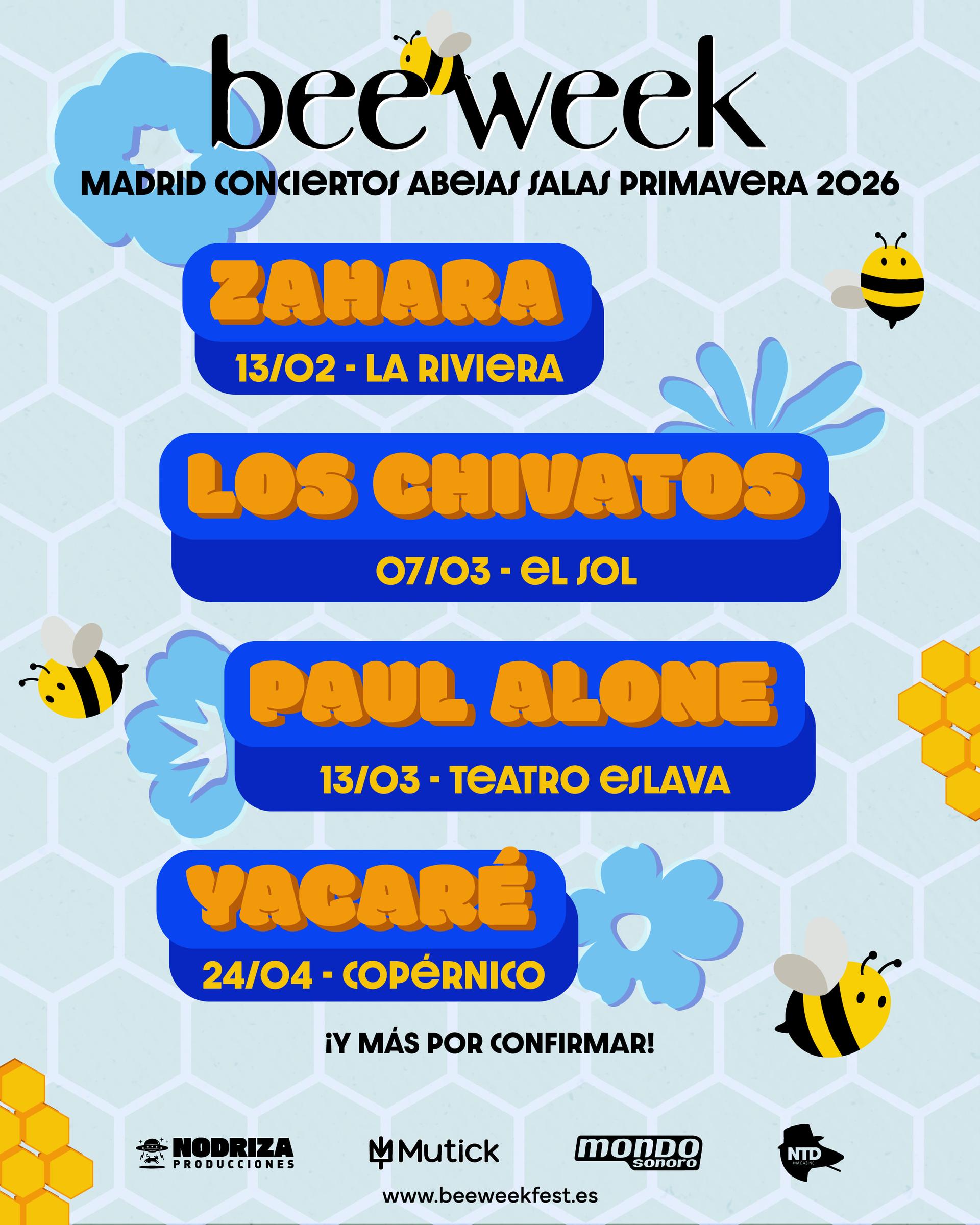 Cartel de Bee Week 2026 en Madrid