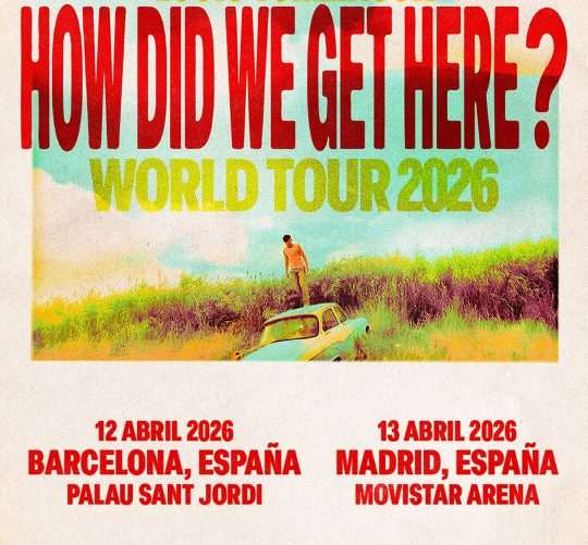 Louis Tomlinson anuncia dos citas muy esperadas en Barcelona y Madrid para 2026 como parte de su gira 'How Did We Get Here? World Tour'