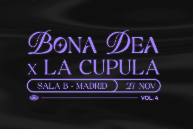 Después del éxito de las tres primeras ediciones Bona Dea vuelve con una cuarta entrega en la Sala B de Madrid el jueves 27 de noviembre