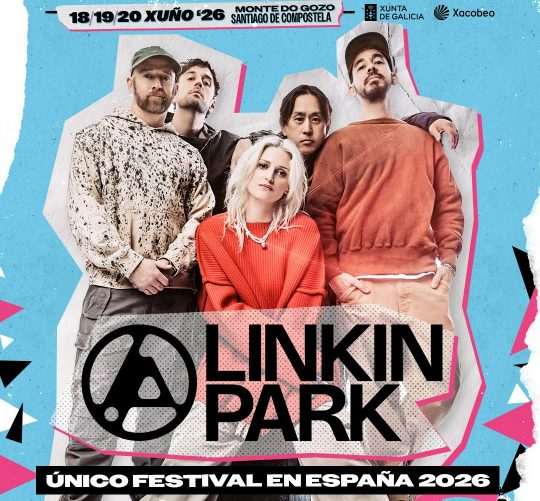 O Son Do Camiño confirma a Linkin Park para su edición de 2026, que tendrá lugar en junio en O Monte do Gozo de Santiago de Compostela.