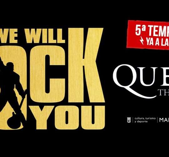 Después de 22 años, 'We Will Rock You', el musical de Queen, regresa con fuerza a al Teatro Príncipe Pío de Madrid con su quinta temporada